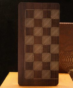 شطرنج و تخته نرد چوبی مسافرتی (بزرگ)