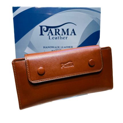 کیف پول چرم مردانه دو دکمه عمده (Parma)